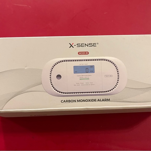 X-Sense Carbon Monoxide Detector Alarm with Digital LCD Display, Replaceable Ba - Picture 8 of 8
